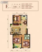 香榭丽舍名筑3室2厅1卫0平方米户型图