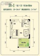 仙女山1号1室1厅1卫0平方米户型图