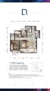 绿地衡阳城际空间站4室2厅2卫118平方米户型图