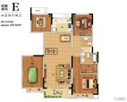 新西塘孔雀城印象澜庭4室2厅2卫0平方米户型图