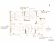 中南林樾4室2厅2卫143平方米户型图