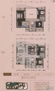 珠江鹅潭湾5室3厅4卫216平方米户型图