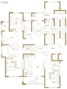 富田九鼎世家4室2厅2卫229平方米户型图