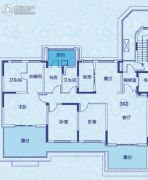 郑州恒大山水城4室2厅2卫169平方米户型图