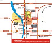 湾田国际建材城交通图
