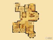 中南世纪花城4室2厅2卫156平方米户型图