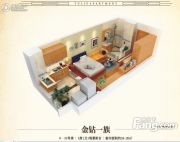郁金香国际公寓0平方米户型图