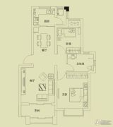 富田兴龙湾2室2厅1卫0平方米户型图