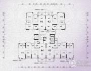 锦绣国际花城3室2厅2卫98平方米户型图